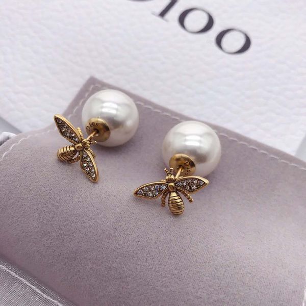 little bee earrings female pearl silver needle versatile star with bronze fine jewelry discount, Black
little bee earrings female pearl silver needle versatile star with bronze fine jewelry discount, Black