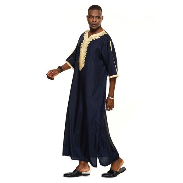 men's casual shirts islam abaya clothing muslim dresses long 2021 v-neck color navy patchwork fashion straight male dress summer, White;black
men's casual shirts islam abaya clothing muslim dresses long 2021 v-neck color navy patchwork fashion straight male dress summer, White;black