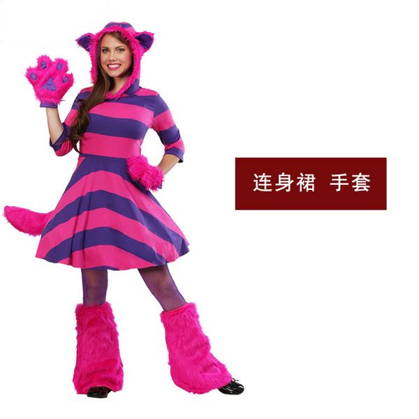 mascot costumes mascoct halloween stage play children female luxury cheshire cat one-piece dress up costume props birthday gifts, Red;yellow
mascot costumes mascoct halloween stage play children female luxury cheshire cat one-piece dress up costume props birthday gifts, Red;yellow