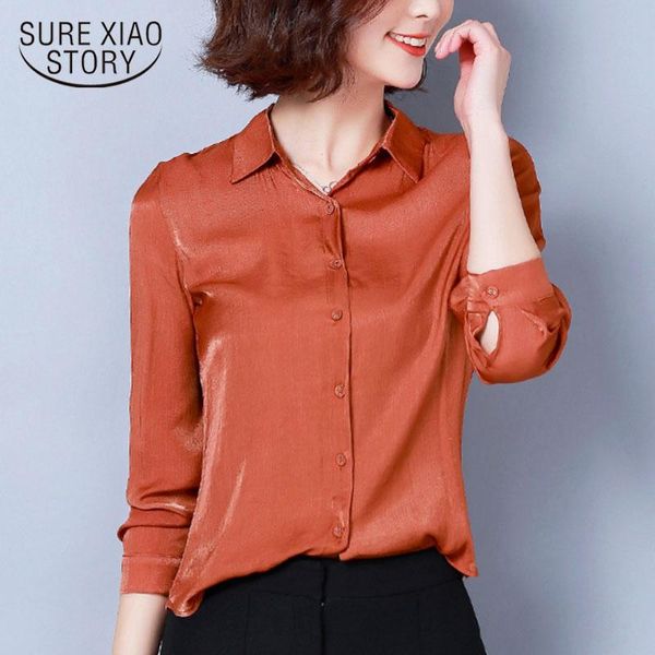 women's blouses & shirts womens and 2021 black long sleeve solid white korean fashion women clothes blusas plus size 8104 50
women's blouses & shirts womens and 2021 black long sleeve solid white korean fashion women clothes blusas plus size 8104 50