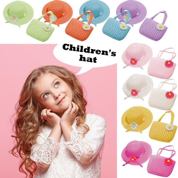 summer kids girl hat korean baby girls straw hats beach sunhat cap+woven bag outfits set princess children hat#g caps &, Yellow
summer kids girl hat korean baby girls straw hats beach sunhat cap+woven bag outfits set princess children hat#g caps &, Yellow