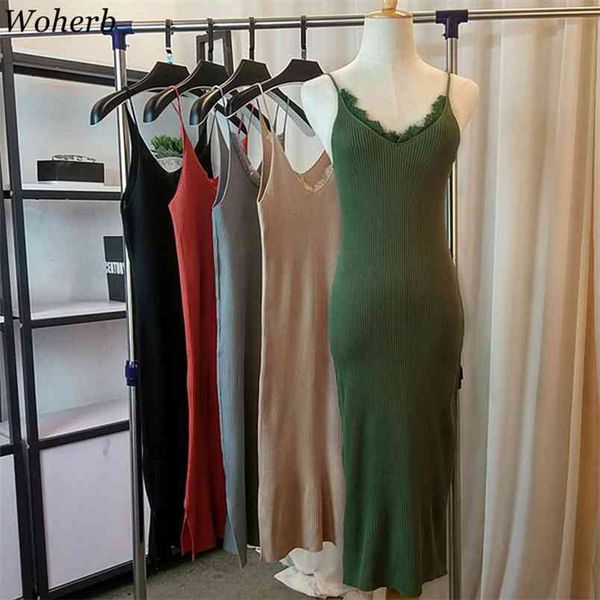 summer elegant knitted dress women spaghetti strap sleeveless robe slim tank bodycon dresses korean vestidos 210519, Black;gray
summer elegant knitted dress women spaghetti strap sleeveless robe slim tank bodycon dresses korean vestidos 210519, Black;gray