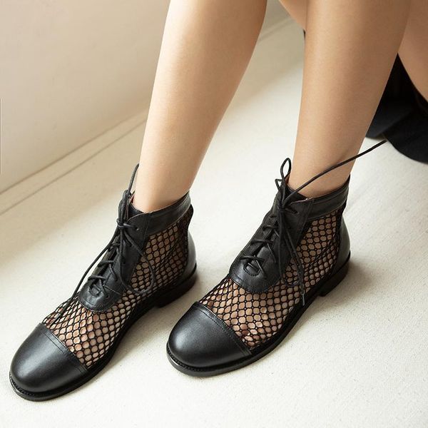 boots genuine leather basic casual lace-up womens shoes hollow 2021 summer fashion round toe platform sandals 34-39, Black
boots genuine leather basic casual lace-up womens shoes hollow 2021 summer fashion round toe platform sandals 34-39, Black