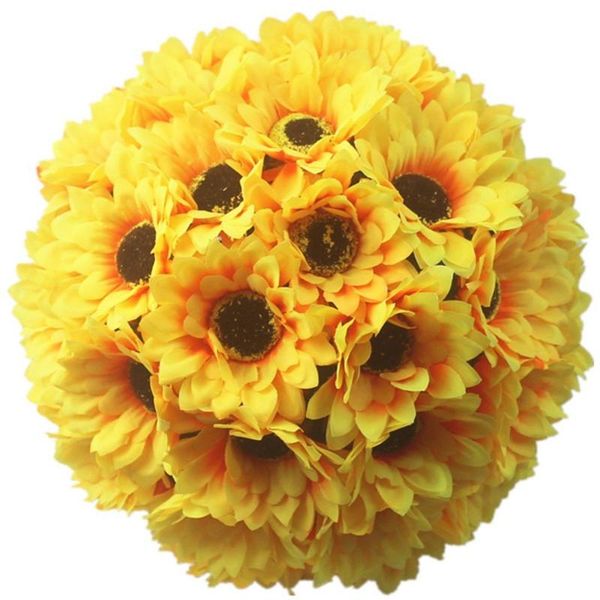 inch(30cm) dia artificial silk flower ball yellow sunflower kissing balls haning ornament for baby shower party decoation decorative flowers
inch(30cm) dia artificial silk flower ball yellow sunflower kissing balls haning ornament for baby shower party decoation decorative flowers