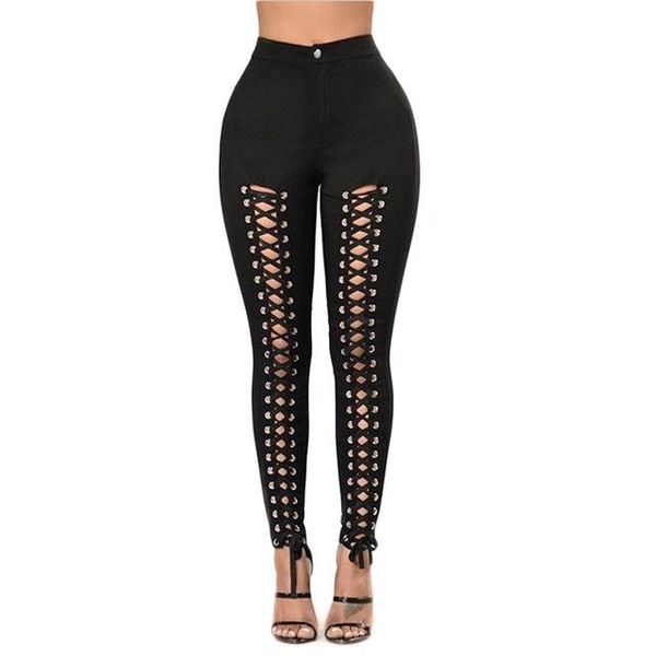 women's pants & capris plus size legging fashion front lace up pencil cross bandage trousers skinny high waist leggings, Black;white
women's pants & capris plus size legging fashion front lace up pencil cross bandage trousers skinny high waist leggings, Black;white