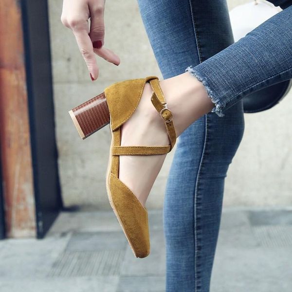 dress shoes big size ladies high heels women woman pumps pure colour rough-heeled single, Black
dress shoes big size ladies high heels women woman pumps pure colour rough-heeled single, Black