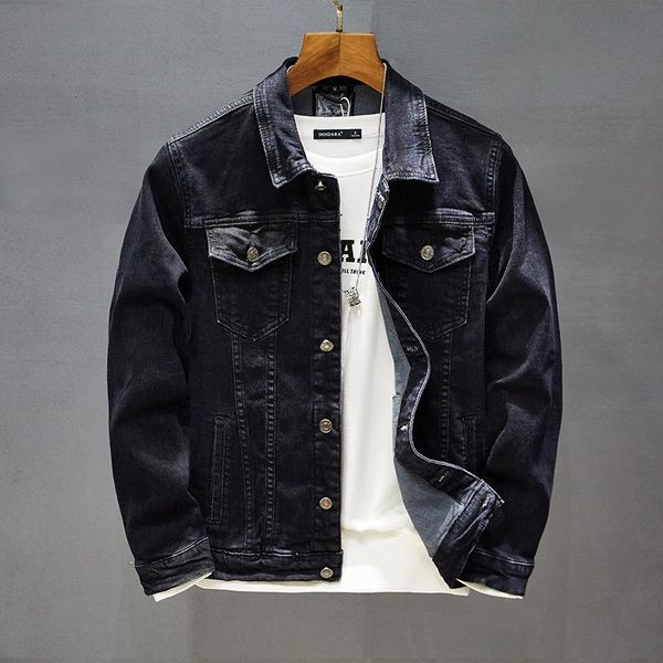 men's jackets 2021 black denim jacket fashion slim skinny classic pocket design spring autumn coat male hip hop streetwear youth, Black;brown
men's jackets 2021 black denim jacket fashion slim skinny classic pocket design spring autumn coat male hip hop streetwear youth, Black;brown