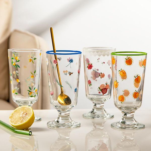 wine glasses 280ml glass cup high temperature resistance water afternoon tea set with straw home ice cream mug coffee milkshake
wine glasses 280ml glass cup high temperature resistance water afternoon tea set with straw home ice cream mug coffee milkshake
