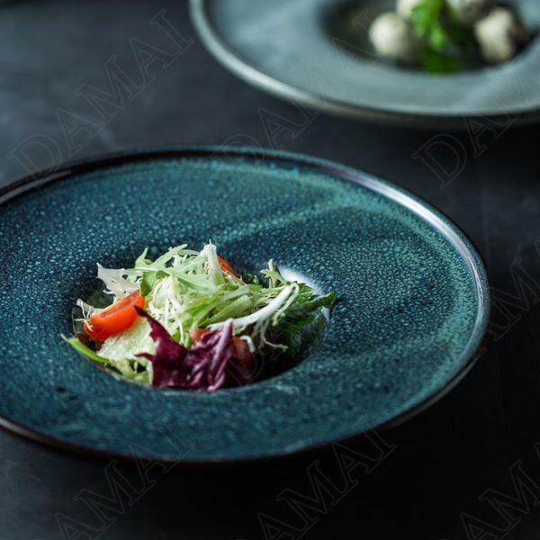 dishes & plates european ceramic plate glaze change creativity western steak dish dark color restaurant serving tray deskfruit salad
dishes & plates european ceramic plate glaze change creativity western steak dish dark color restaurant serving tray deskfruit salad