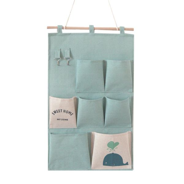 storage bags wall bag fabric linen organizer with small pockets for home office green
storage bags wall bag fabric linen organizer with small pockets for home office green