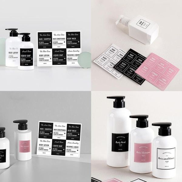 liquid soap dispenser nordic bottle label sticker set bathroom shampoo lotion labels waterproof self-adhesive identification
liquid soap dispenser nordic bottle label sticker set bathroom shampoo lotion labels waterproof self-adhesive identification