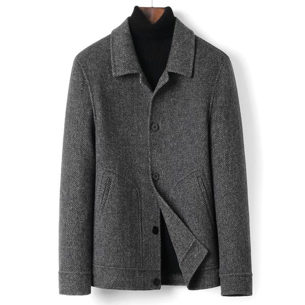 men's wool & blends coat men coats clothing 2021autumn and winter pure handmade short section double-sided cashmere, Black
men's wool & blends coat men coats clothing 2021autumn and winter pure handmade short section double-sided cashmere, Black