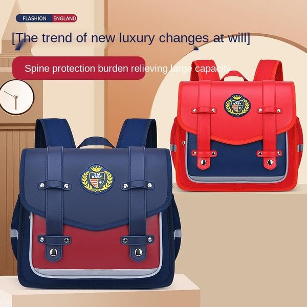 backpack primary school student schoolbag men's 2-5 grade horizontal flip british style children's
backpack primary school student schoolbag men's 2-5 grade horizontal flip british style children's