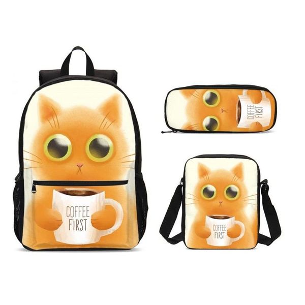 backpack 3pcs/set children school bags for teenage girls lovely cat printing notebook boys primary supplise pen box casual daypack
backpack 3pcs/set children school bags for teenage girls lovely cat printing notebook boys primary supplise pen box casual daypack