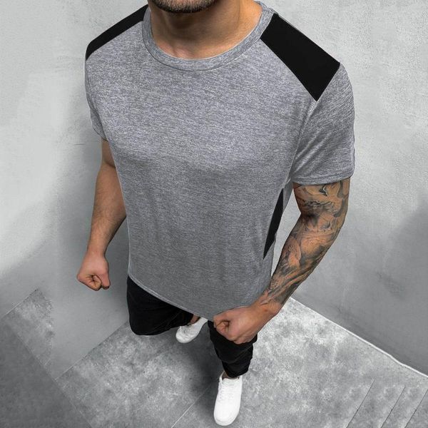 summer male t shirt men's slim fit tshirt o-neck patchwork short sleeved mens sport shirts men tees fashion blouse t-shirts, White;black
summer male t shirt men's slim fit tshirt o-neck patchwork short sleeved mens sport shirts men tees fashion blouse t-shirts, White;black