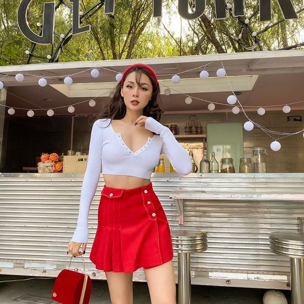 skirts le palais vintage 2021 original preppy style red irregular pleated wool skirt high waist mini fall winter womens, Black
skirts le palais vintage 2021 original preppy style red irregular pleated wool skirt high waist mini fall winter womens, Black