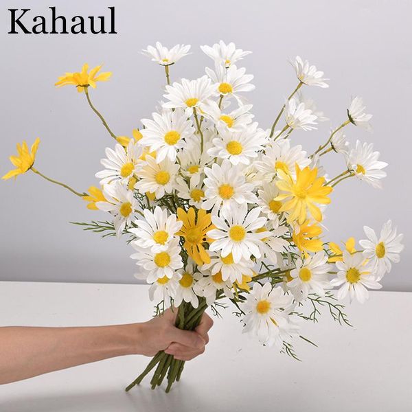 decorative flowers & wreaths white daisy artificial long branch bouquet for home wedding garden decoration diy bridal silk fake flower acces
decorative flowers & wreaths white daisy artificial long branch bouquet for home wedding garden decoration diy bridal silk fake flower acces