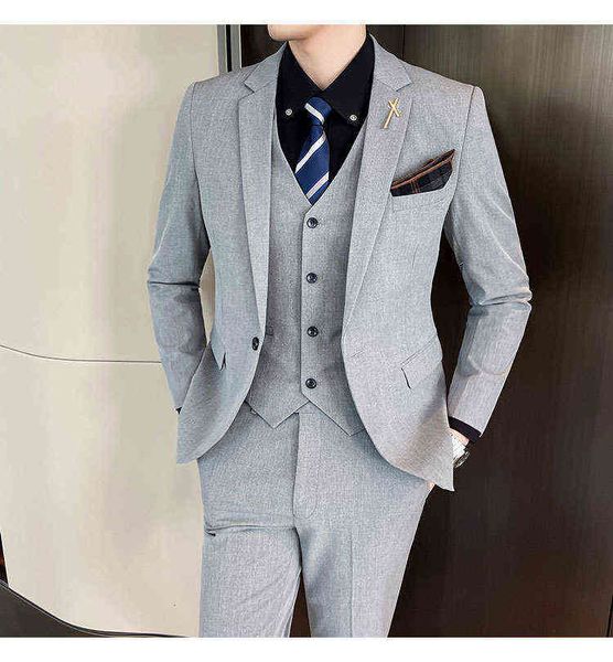 luxury men's suits blazers hongerwo three piece set korean formal bridegroom busins profsional men's suit, White;black
luxury men's suits blazers hongerwo three piece set korean formal bridegroom busins profsional men's suit, White;black