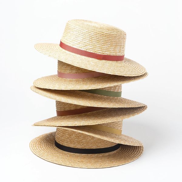 fashion big hat spring and summer simple ribbon decorated straw flat travel sun protection sunshade, Blue;gray
fashion big hat spring and summer simple ribbon decorated straw flat travel sun protection sunshade, Blue;gray