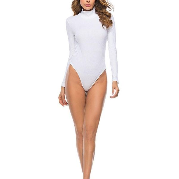 women's jumpsuits & rompers 2021 women solid long sleeve sweater bodysuit turtleneck casual knitted jumpsuit white skinny sexy, Black;white
women's jumpsuits & rompers 2021 women solid long sleeve sweater bodysuit turtleneck casual knitted jumpsuit white skinny sexy, Black;white