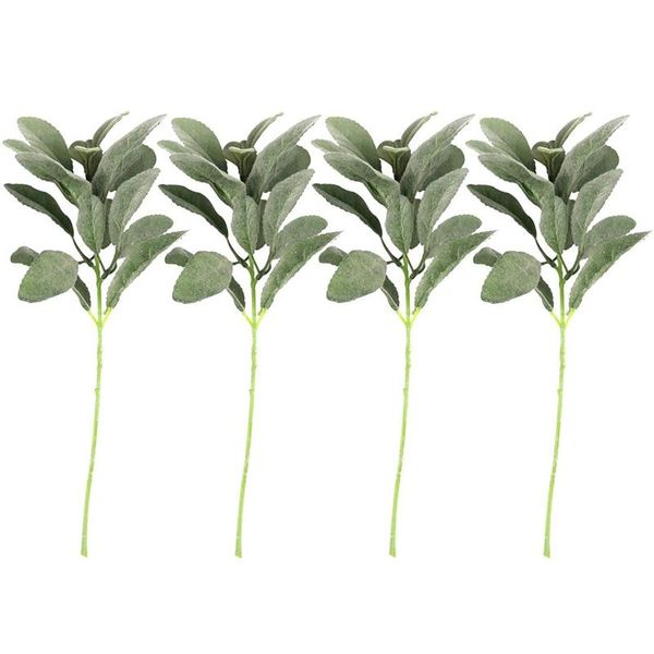 decorative flowers & wreaths 14pcs artificial flocked greenery leaves short stems,faux lambs ear urn filler plants for home wedding
decorative flowers & wreaths 14pcs artificial flocked greenery leaves short stems,faux lambs ear urn filler plants for home wedding