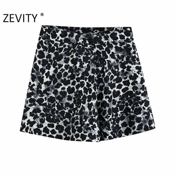 women vintage animal texture printing casual slim bermuda shorts ladies buttons chic shorts pantalone cortos p916 210420, White;black
women vintage animal texture printing casual slim bermuda shorts ladies buttons chic shorts pantalone cortos p916 210420, White;black