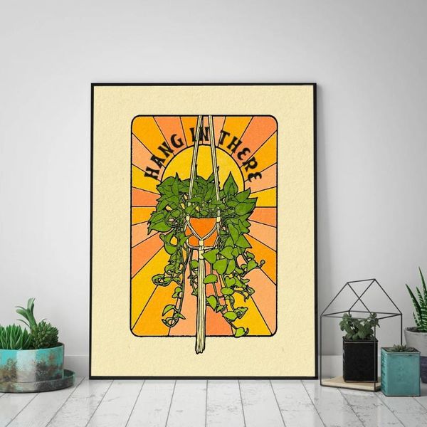 paintings boho hang in there quote art print green plant sunshine vintage inspired canvas painting 70s wall picture for living room
paintings boho hang in there quote art print green plant sunshine vintage inspired canvas painting 70s wall picture for living room