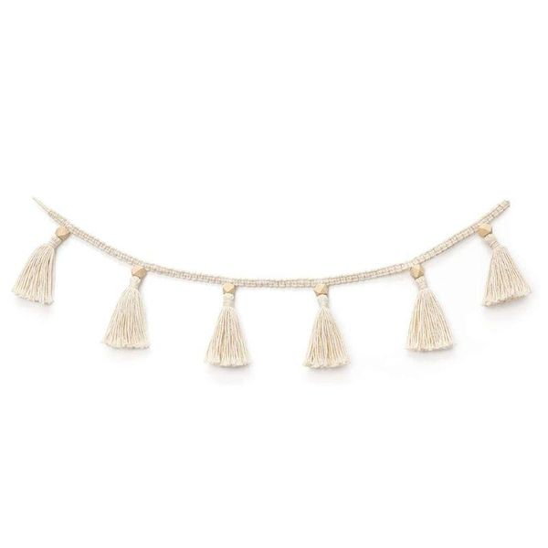 decorative objects & figurines nordic cotton rope wooden bead garland with tassel wall hanging nursery props ornament kids baby
decorative objects & figurines nordic cotton rope wooden bead garland with tassel wall hanging nursery props ornament kids baby