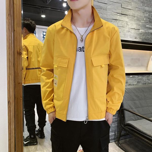 men's jackets autumn jacket trend handsome casual stand-up collar zipper solid color all-match big size male, Black;brown
men's jackets autumn jacket trend handsome casual stand-up collar zipper solid color all-match big size male, Black;brown