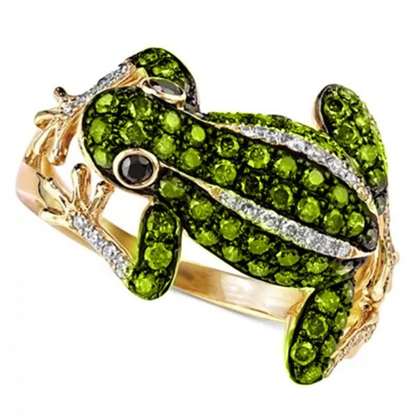 wedding rings dainty female green crystal stone ring classic gold color for women unique style frog zircon engagement, Slivery;golden
wedding rings dainty female green crystal stone ring classic gold color for women unique style frog zircon engagement, Slivery;golden