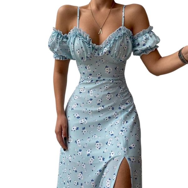 casual dresses summer women\u2021s suspender short sleeve dress fashion floral v-neck split mid-length light blue/red/blue, Black;gray
casual dresses summer women\u2021s suspender short sleeve dress fashion floral v-neck split mid-length light blue/red/blue, Black;gray