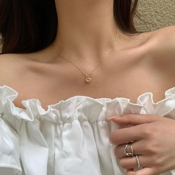 chains women jewelry small heart pendant necklace pretty design sweet korean temperament selling chain for party gifts, Silver
chains women jewelry small heart pendant necklace pretty design sweet korean temperament selling chain for party gifts, Silver