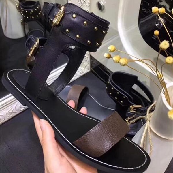 dress shoes genuine leather of women luxury flat sandals peep rivets toe 's fashionable 42 flat-bottomed zr7r, Black
dress shoes genuine leather of women luxury flat sandals peep rivets toe 's fashionable 42 flat-bottomed zr7r, Black