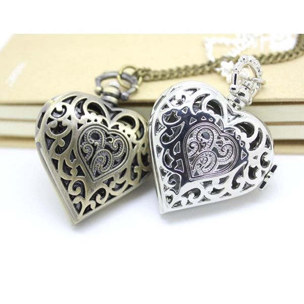 pocket watches 10pcs in boutique hollow out heart shape quartz flip watch necklace party promotion cosplay unique gift size 4cm, Slivery;golden
pocket watches 10pcs in boutique hollow out heart shape quartz flip watch necklace party promotion cosplay unique gift size 4cm, Slivery;golden