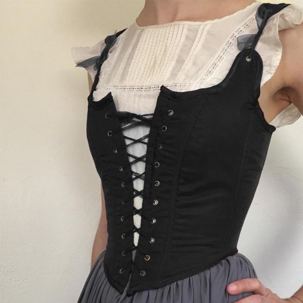 belts women tube tank solid sleeveless bandage hollow out slim skinny corset summer casual elegant female vest 2021, Black;brown
belts women tube tank solid sleeveless bandage hollow out slim skinny corset summer casual elegant female vest 2021, Black;brown