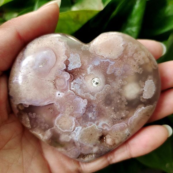 natural stone cherry blossom agate heart palm meditation ornamental decoration decorative objects & figurines
natural stone cherry blossom agate heart palm meditation ornamental decoration decorative objects & figurines