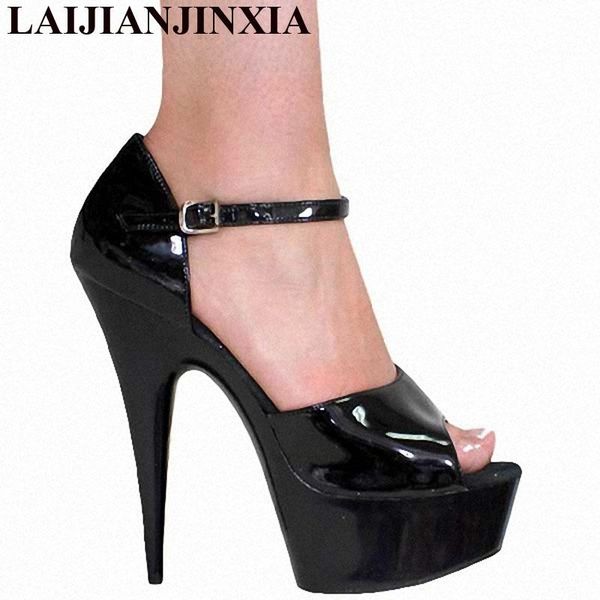 15cm beautiful wedding shoes cover heel 6 inch fashion women motorcycle sandals pole dancing, Black
15cm beautiful wedding shoes cover heel 6 inch fashion women motorcycle sandals pole dancing, Black