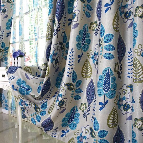 blue linen printed curtains for living room bedroom children's blackout european american style curtain & drapes
blue linen printed curtains for living room bedroom children's blackout european american style curtain & drapes