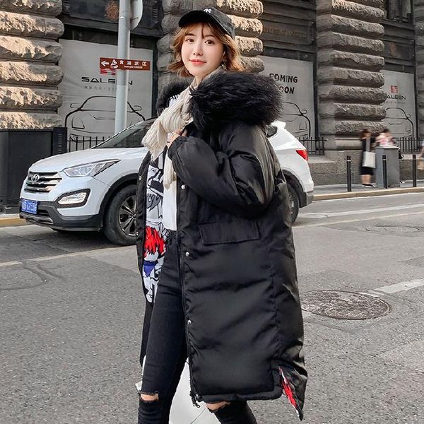 women's trench coats fashion warm winter jacket women big fur thick slim female hooded coat down parkas plus size 3xl outerwear, Tan;black
women's trench coats fashion warm winter jacket women big fur thick slim female hooded coat down parkas plus size 3xl outerwear, Tan;black