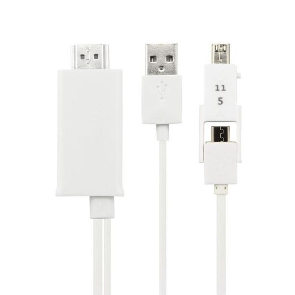 audio cables & connectors 2.5m/10ft 5 pin 11 micro usb mhl to 1080p hdtv cable for android phone
audio cables & connectors 2.5m/10ft 5 pin 11 micro usb mhl to 1080p hdtv cable for android phone
