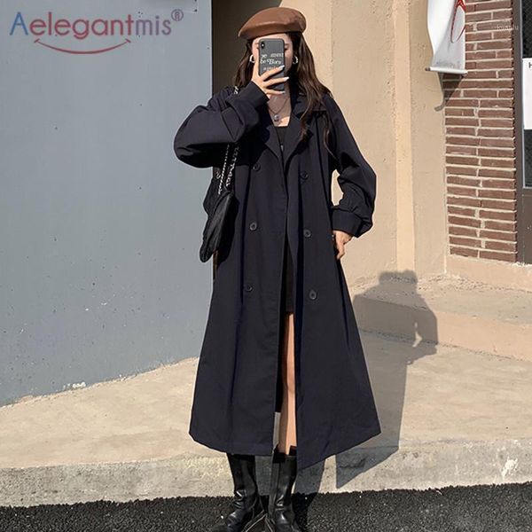 women's trench coats aelegantmis korean double breasted loose coat for women with belt oversize simply lapel lady windbreaker autumn ou, Tan;black
women's trench coats aelegantmis korean double breasted loose coat for women with belt oversize simply lapel lady windbreaker autumn ou, Tan;black