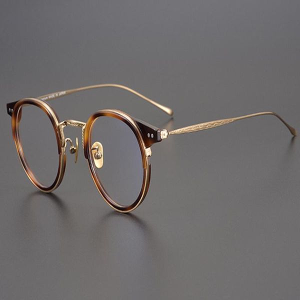 fashion sunglasses frames b-titanium japanese handmade optical eyeglasses retro round frame women eyewear vintage myopia glasses, Black
fashion sunglasses frames b-titanium japanese handmade optical eyeglasses retro round frame women eyewear vintage myopia glasses, Black