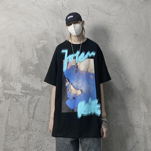 men's t-shirts graphic t shirts 2021 summer street print graffiti pattern cotton hedging short sleeve youth harajuku streetwear, White;black
men's t-shirts graphic t shirts 2021 summer street print graffiti pattern cotton hedging short sleeve youth harajuku streetwear, White;black