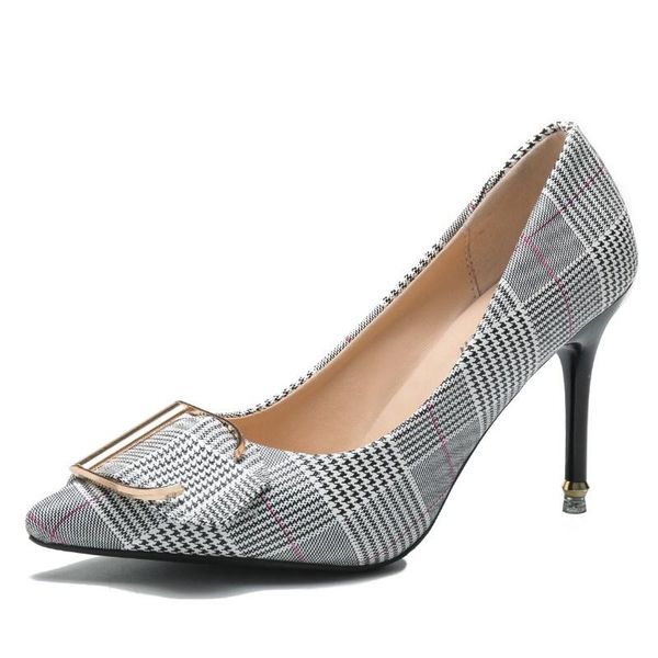 dress shoes 19 retro high heels summer minimalist fine banquet work wild women's singles selling models casual party wedding, Black
dress shoes 19 retro high heels summer minimalist fine banquet work wild women's singles selling models casual party wedding, Black