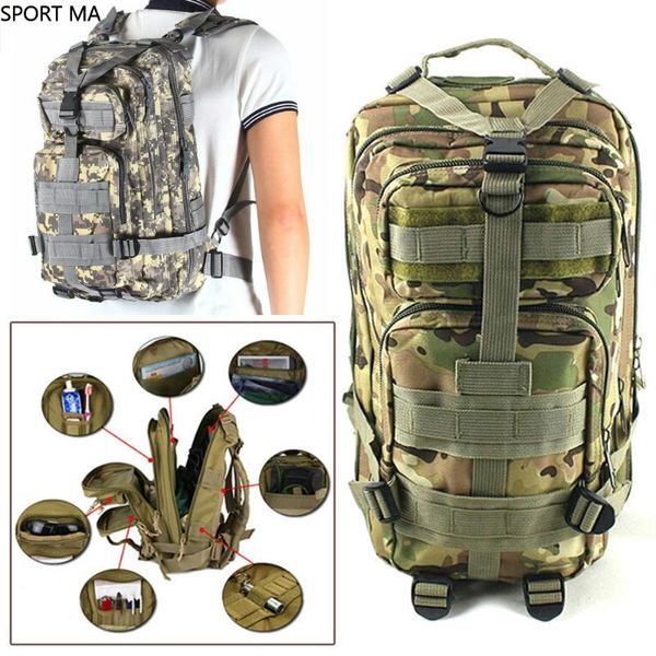 outdoor bags 2021 oxford fabric military 30l tactical backpack trekking sport travel rucksacks camping hiking camouflage bag
outdoor bags 2021 oxford fabric military 30l tactical backpack trekking sport travel rucksacks camping hiking camouflage bag