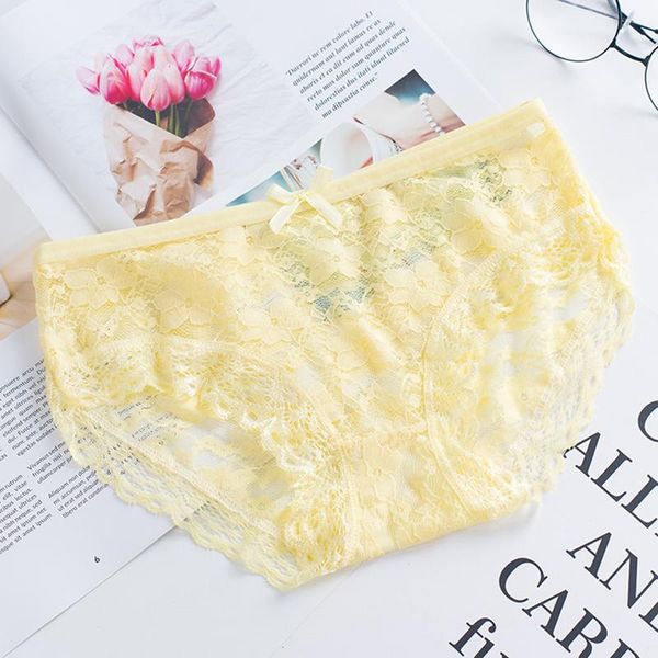 women's panties 1pc girl low waist comfortable lady's underpants fashion lace women briefs flower underwear soft, Black;pink
women's panties 1pc girl low waist comfortable lady's underpants fashion lace women briefs flower underwear soft, Black;pink