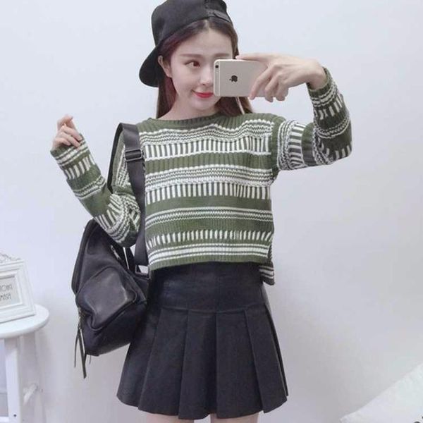 women's sweaters autumn and winter pullover loose sweater korean version of the college style coat long sleeve bottoming shirt, White;black
women's sweaters autumn and winter pullover loose sweater korean version of the college style coat long sleeve bottoming shirt, White;black