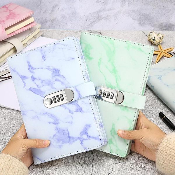 notepads a5 notebook diary thickened handbook notepad password book with lock, Purple;pink
notepads a5 notebook diary thickened handbook notepad password book with lock, Purple;pink