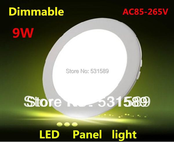 panel lights dhl wholesale50pcs/lot 9w dimmable round led light ac85-265v ceiling 800lumens,
panel lights dhl wholesale50pcs/lot 9w dimmable round led light ac85-265v ceiling 800lumens,