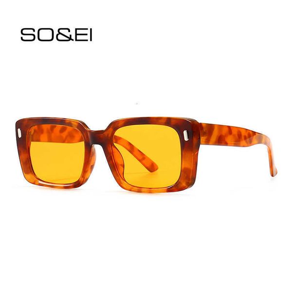 sun glasses so&ei retro rectangle glasses women fashion rivets jelly color eyewear men square leopard yellow shades uv400, White;black
sun glasses so&ei retro rectangle glasses women fashion rivets jelly color eyewear men square leopard yellow shades uv400, White;black